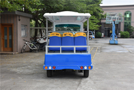Colorful 11 Passengers Electric Shuttle Bus Electric Vehicle Powered By 6V Batteries